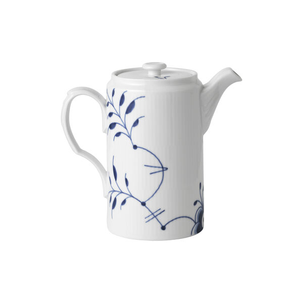 Bl&aring; Mega Riflet kande med l&aring;g 110 cl, Royal Copenhagen