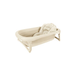 Foldable Bath Tub and Cushion, creme, Konges Sl&oslash;jd