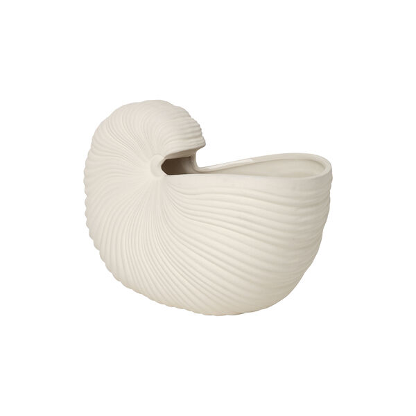 Shell Vase, off white Shell Vase, off white, Ferm Living