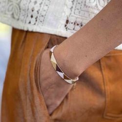 Janis armbånd, cappuccino, Nuni Copenhagen