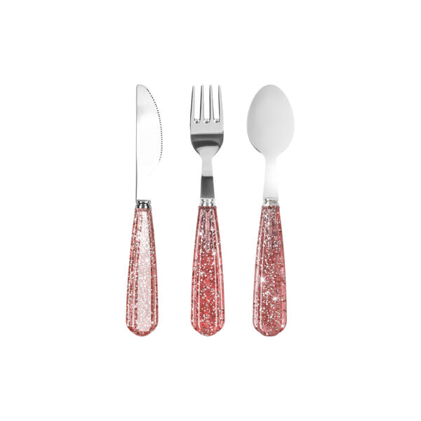 Sparkly Cutlery, sparkling blush, Konges Sløjd