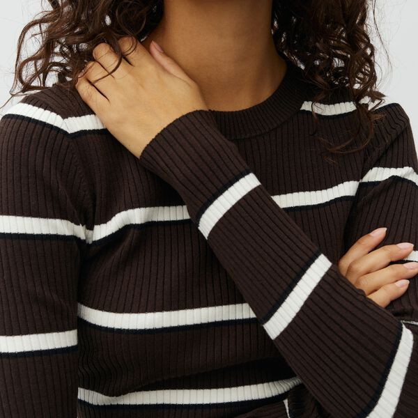 Turbanova M Knit, java mix stripe, mbyM
