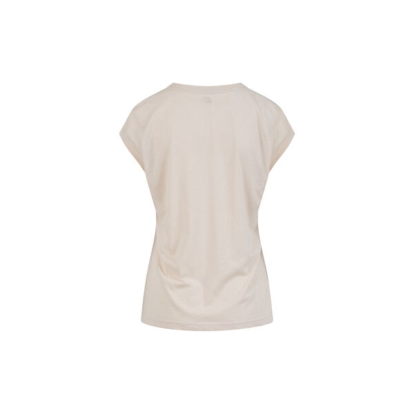 CC Heart Basic V-neck T-shirt, creme, Coster Copenhagen