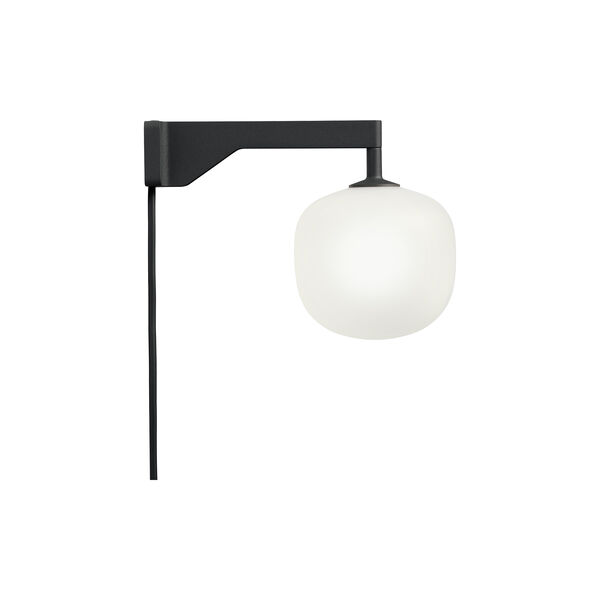 Rime Wall Lamp, black Rime Wall Lamp, black, Muuto