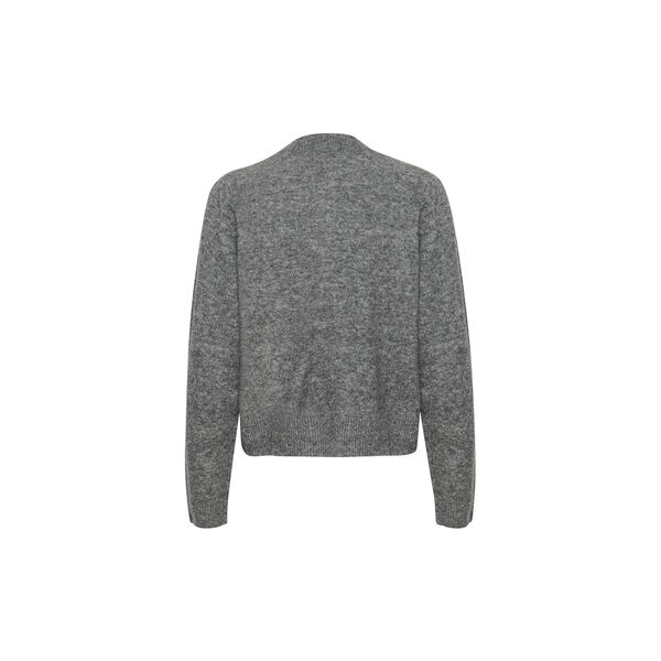 KBNoabelle Plain Cardigan, opal gray melange KBNoabelle Plain Cardigan, opal gray melange, Karen by Simonsen