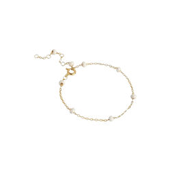 Lola Bold armb&aring;nd, guld/daisy, ENAMEL Copenhagen