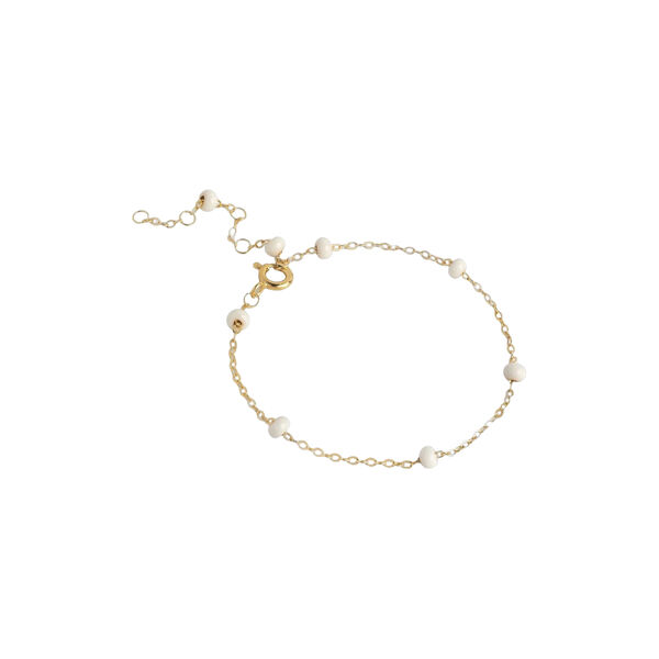 Lola Bold armb&aring;nd, guld/daisy, ENAMEL Copenhagen