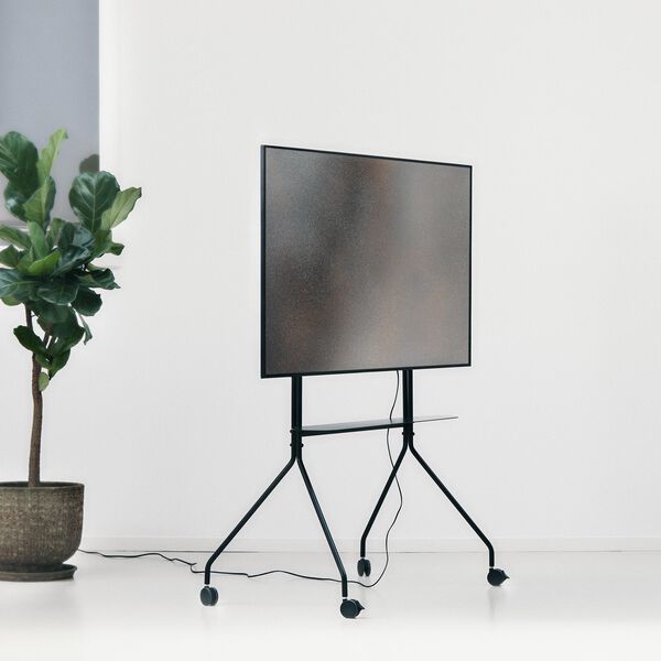 Moon PRO, charcoal, Pedestal