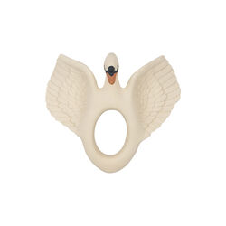 Teether Swan, off white, Konges Sløjd