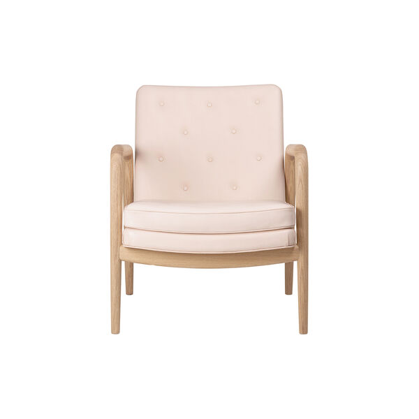 VLA76 Foyer loungestol, Sif 90/olieret eg, Carl Hansen & Søn