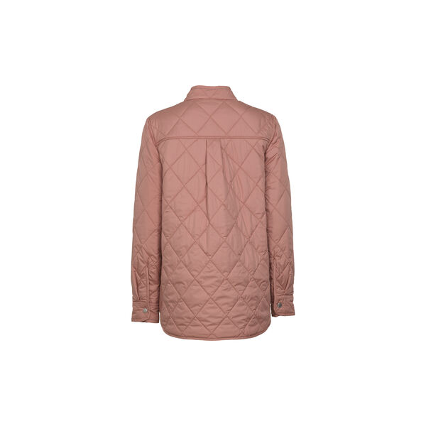 Quilted Shirt Jacket, ash rose, Ilse Jacobsen Hornb&aelig;k