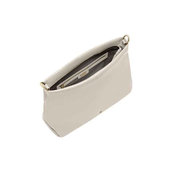 Paola Hobo Bag | Fog Beige | Skuldertaske, Aigner