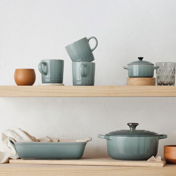 Signature st&oslash;bejern dyb stegepande &Oslash; 26 cm, sea salt, Le Creuset