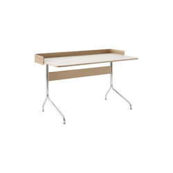 Pavilion Desk AV17 skrivebord, mushroom/oak Pavilion Desk AV17 skrivebord, mushroom/oak, &Tradition