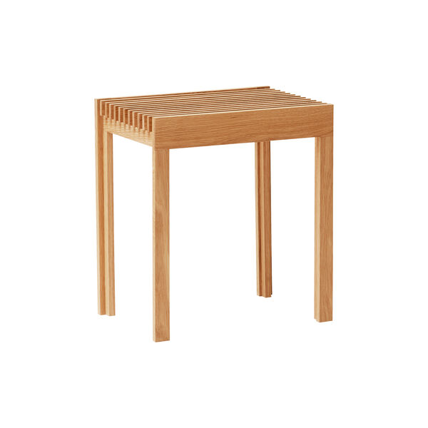 Lightweight Stool, oiled oak, Form & Refine