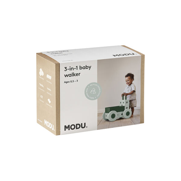 3-i-1 Gåvogn, ocean mint/forest green, MODU