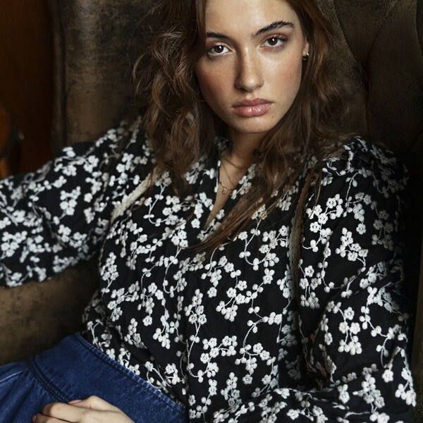 IRCAMILLE Blouse, meteorite, Atelier Rêve