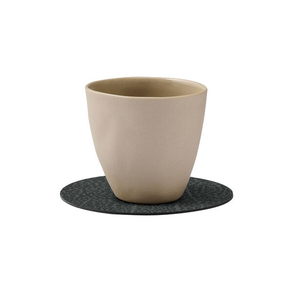 Hippo glasbrik Circle, anthracite, LIND DNA