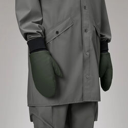 Alta Puffer Mittens, green, Rains