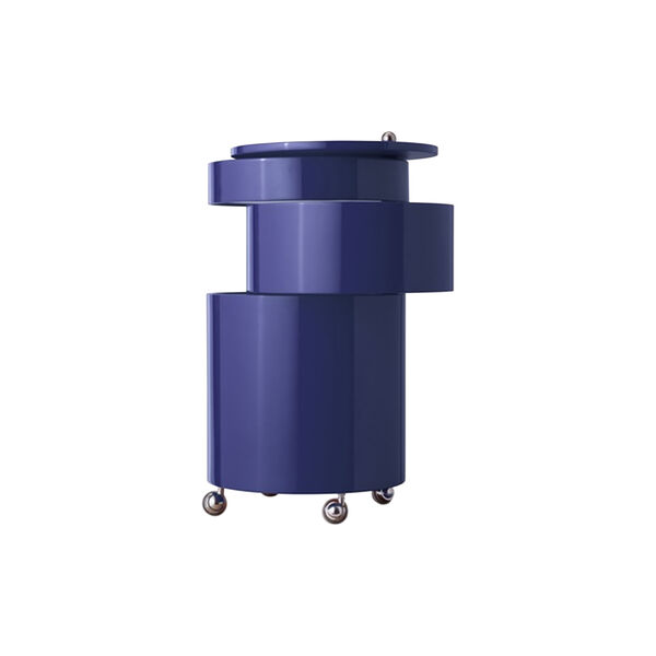 Barboy sidebord, glossy blue, Verpan