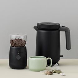 FOODIE elektrisk kaffekværn, black FOODIE elektrisk kaffekværn, black, RIG-TIG