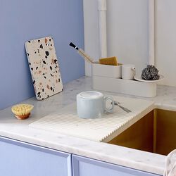 DRAIN-IT opvaskebakke, light grey, RIG-TIG