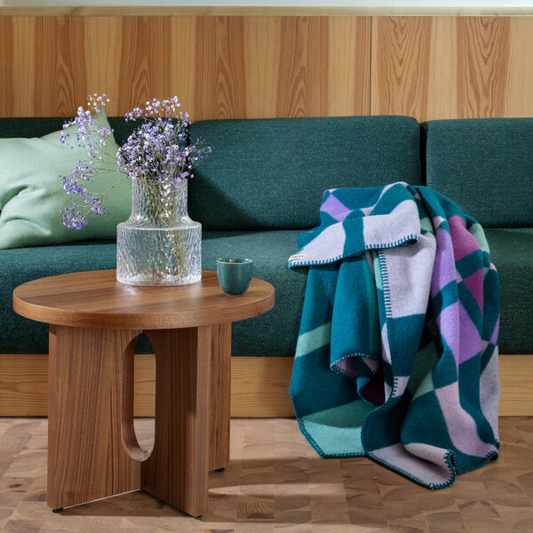 CITY Throw, aqua, R&oslash;ros Tweed