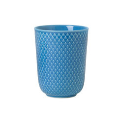 Rhombe Color krus, bl&aring;, Lyngby Porcel&aelig;n