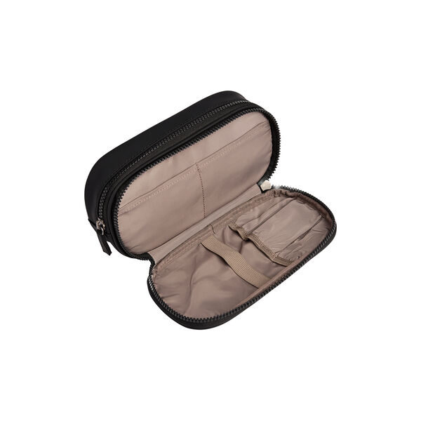 JustMBG Make-Up Purse Rubber, black, Markberg