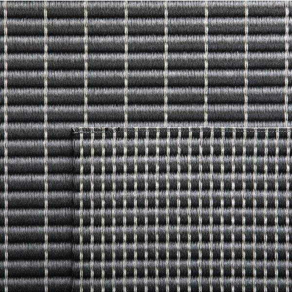 Esplanadi Rug, dark violet/light grey/stone, Woodnotes