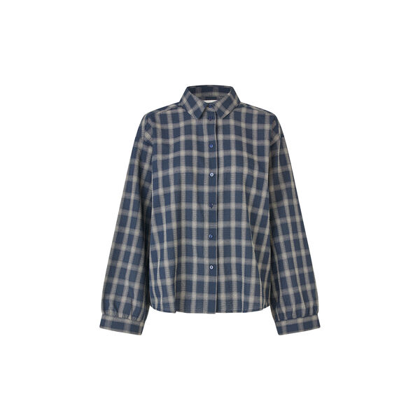 SivLL Shirt LS, dark blue SivLL Shirt LS, dark blue, Lollys Laundry