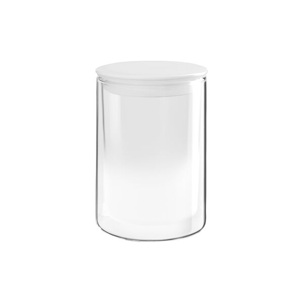 Set of 2 lids with silicone | White shiny | L&aring;g, ASA Selection