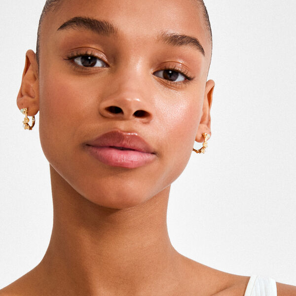 IRIS hoops, guldbelagt, Pilgrim