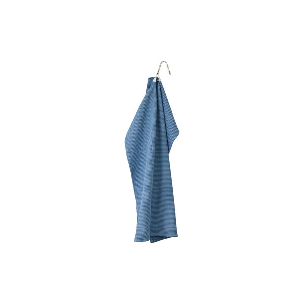 Viskestykke vaflet, denim blue, Stilleben