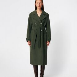 ShayMD coat, army dust, Modstr&ouml;m