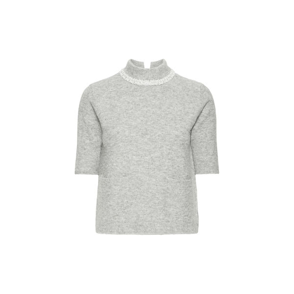 IHMACON Pullover, grey melange IHMACON Pullover, grey melange, ICHI