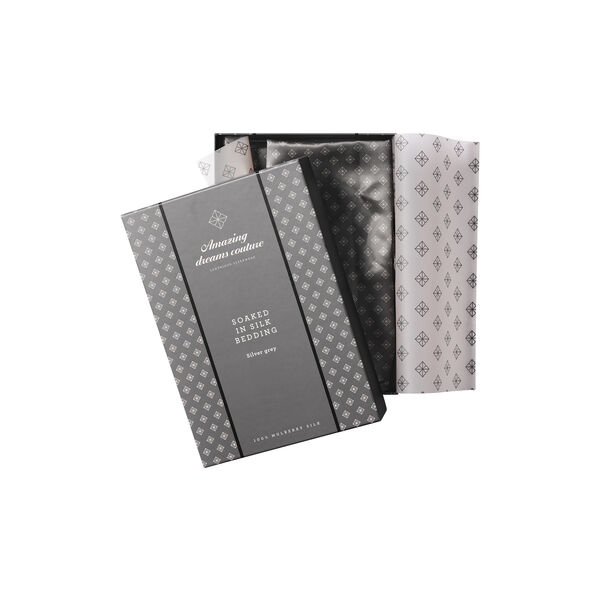 Amazing Dreams Soaked In Silk sengetøj, silver grey, Amazing Space