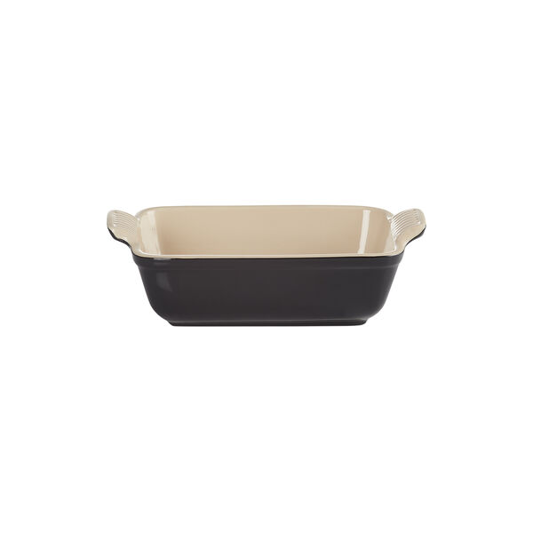 Heritage rektangulært fad 19 cm, black, Le Creuset