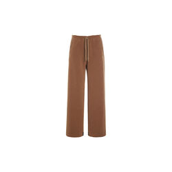 Loose Fit Flared Fleece Trousers | Rust | Bukser, Henriette Steffensen Copenhagen