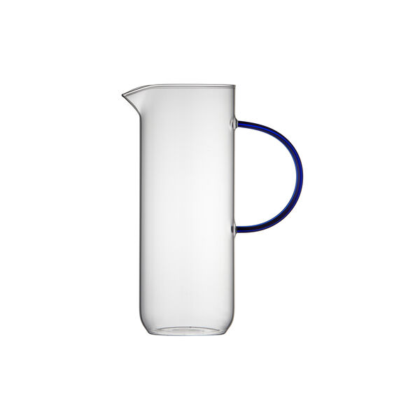 Torino glaskande, klar/blå, Lyngby Glas