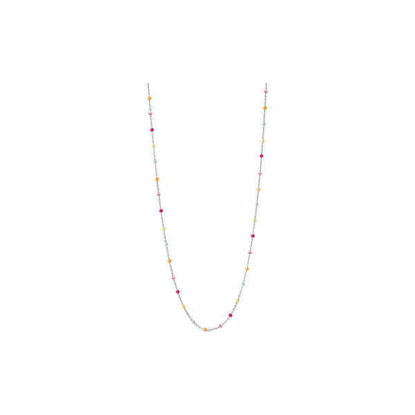 Lola halskæde, sølv/rainbow, ENAMEL Copenhagen