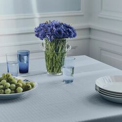 CLASSIC LINES dug, blue haze, Georg Jensen Damask