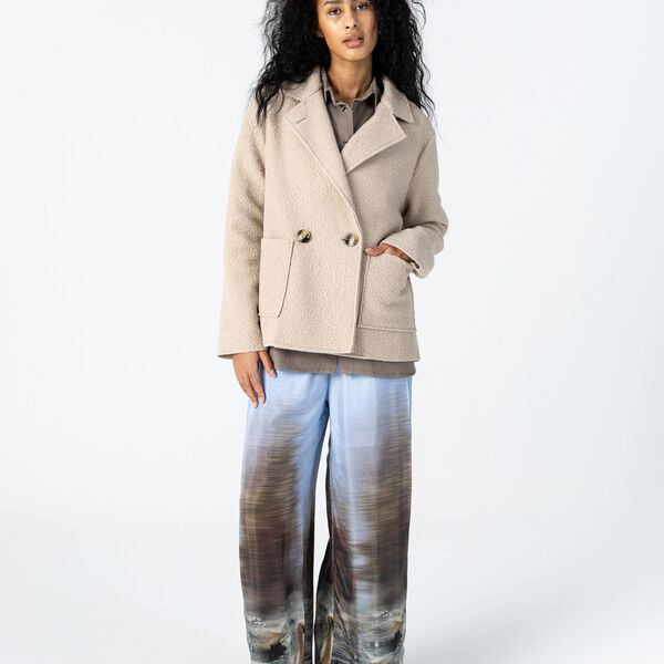 Sienna boucle jacket, creme, Coster Copenhagen