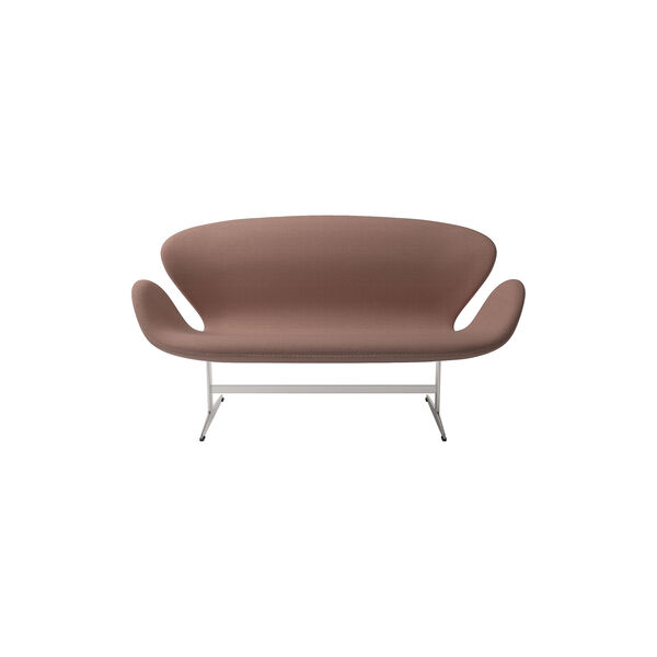 Svanesofa™ 3321 2-pers. sofa, rosa, Fritz Hansen
