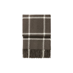 Tartan plaid, brown, ELVANG