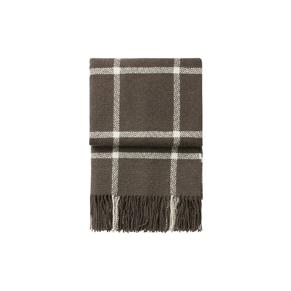 Tartan plaid, brown, ELVANG