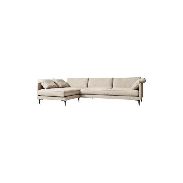 EJ 294 chaiselong sofa, sand, Fredericia Furniture