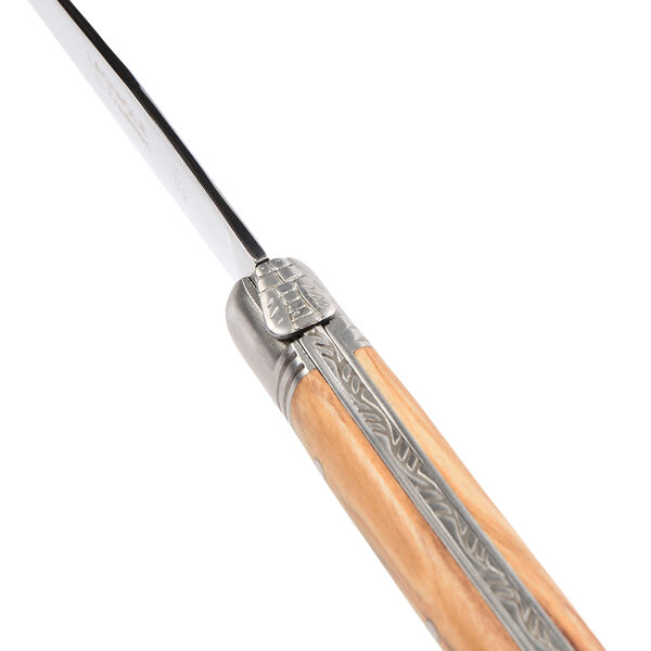Steakkniv, oliventræ Steakkniv, oliventræ, Laguiole Tradition