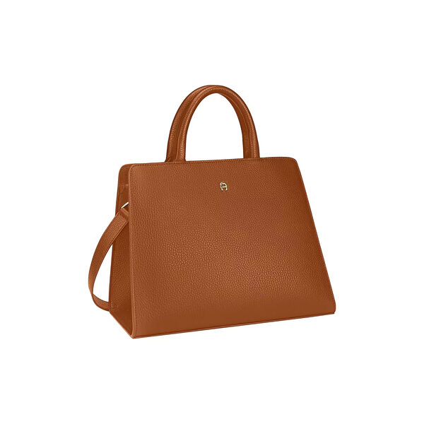 Cybill Cestino Handbag M, cognac brown, Aigner