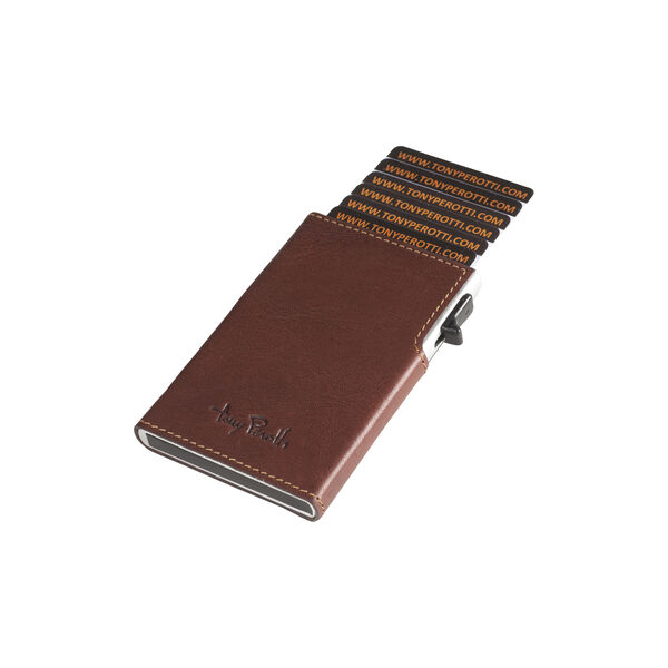 Furbo Slim Cardholder, dark brown, Tony Perotti